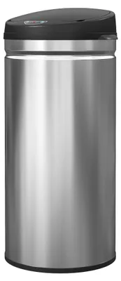 Produktbild von 42 Liter Sensor-Mülleimer mit Soft-Close-Funktion, berührungsfreier Abfalleimer aus Edelstahl für hygienische Küchen