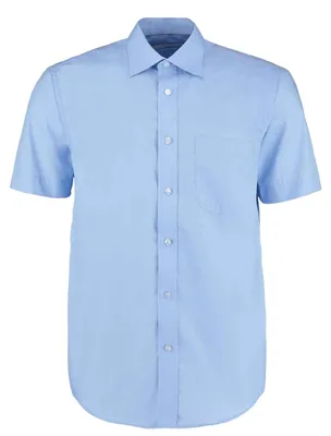 Immagine prodotto di Kustom Kit - Camicia da uomo - Business maniche corte LT4128 (41,5 cm) (azzurro)