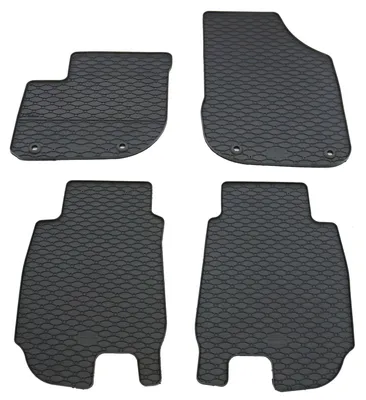 Gummifußmatten Set 4-teilig für Honda HR-V III (2021-), schwarz