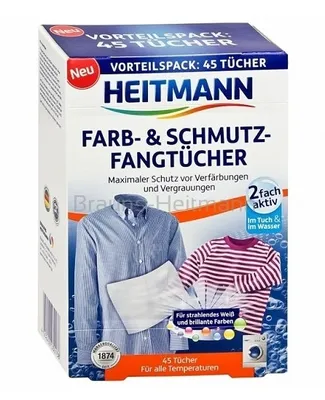 Produktbild von Heitmann, Farb- und Schmutzfangtücher, 45 Stück