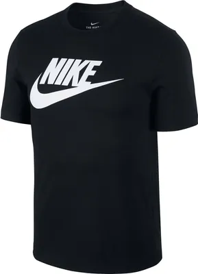Produktbild von Nike M Nsw Tee Icon Futura Black/White M