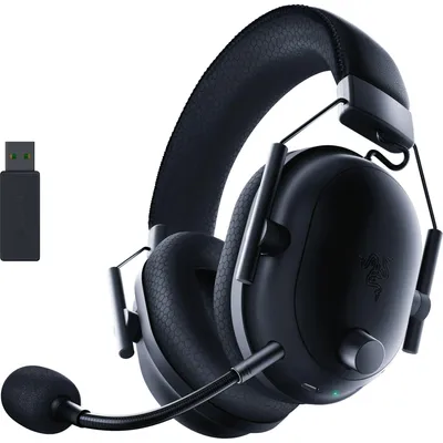 Produktbild von Razer Blackshark V2 Pro, Kabellos, Gaming, 12 - 28000 Hz, 330 g, Kopfhörer, Schwarz
