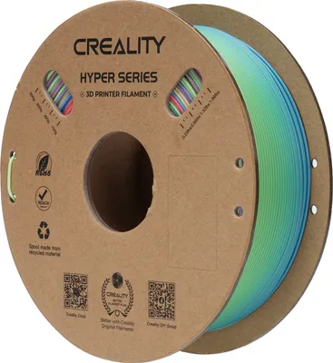 Produktbild von Creality 3D-Drucker 1kg 1,75 mm Hyper PLA-Filament(Yoshino Shinharu-kurzer Farbverlauf), +/-0,03 mm, kompatibel mit Creality Anycubic Ankermake