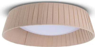 Produktbild von Deckenlampe Esstisch Deko Wohnzimmer Modern Büro Rund Lampenschirm Stoff E27