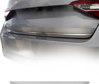 Image de Garniture de Hayon Coffre pour Skoda Superb III 2015-2021 Berline acier inox