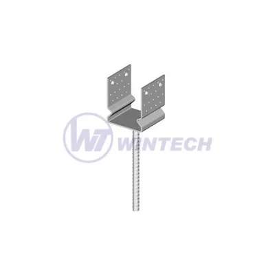 Produktbild von Ankerfuß für Beton 14-04/90x100 / Packung 1 St.