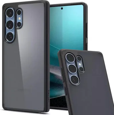 Zdjęcie produktu dla Spigen Ultra Hybrid, Pokrowiec, Samsung, Galaxy S25 Ultra, 17,5 cm (6.9"), Czarny