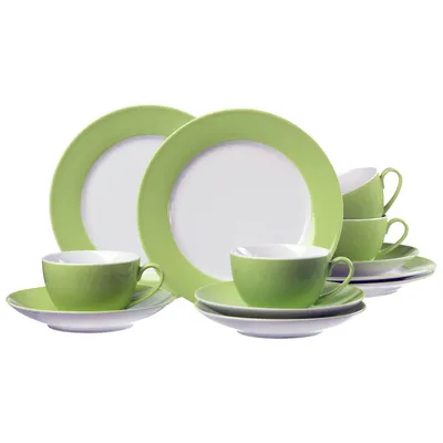 Produktbild von Kaffeeservice 12 tlg. Doppio grün