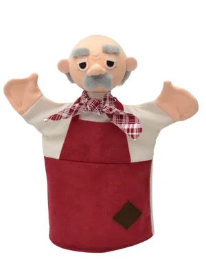 Obrázok produktu pre Ručná bábika dedko 27 cm Viacfarebná, 22514C
