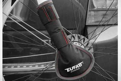 Immagine prodotto di Protezione per il trasporto di biciclette Eufab Protezione del telaio in 6 pezzi per portapacchi posteriore per biciclette