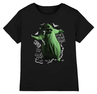 Produktbild von Disney The Nightmare Before Christmas I'm Oogie Boogie Kinder T-Shirt, Schwarz, 5–6 J