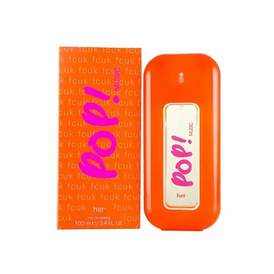Imagen del producto de FCUK POP! Música, Eau de Toilette, 100 ml, spray
