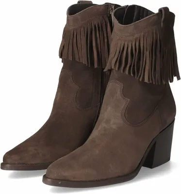 Produktbild von Paul Green Damen Westernstiefeletten Braun Rauleder Größe: 38