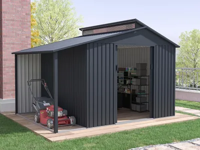 Produktbild von Metall Gerätehaus Modell Viva Varianta 9,12 m²