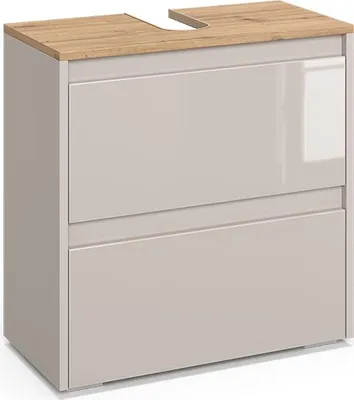Produktbild von Waschbeckenunterschrank Vicco Majest Cashmere 60.1 x 62 cm mit 2 Schubladen, Model 58686