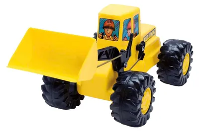 Produktbild von Dantoy Bagger Spielzeug - Rolf Schaufel, 43cm, langlebiger Kunststoff