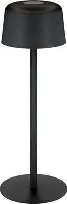 Obrázok produktu pre Goobay 77675 Bezdrôtová stolná LED lampa, veľkosť S, 25 cm, čierna, 0,5 m – s dotykovým ovládaním, 150 lm, teplá biela (3000 K)