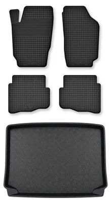 Immagine prodotto di Tappetini a vasca + bagagliaio per Volkswagen Polo IV 9N 2001-2009 5 pezzi