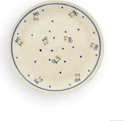 Produktbild von Original Bunzlauer Keramik Teller Dessertteller Kuchenteller flach Ø16 cm im Design 111