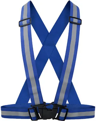 Produktbild von Korntex KXZBAND | Reflective Body Belt Prague Sicherheitsweste - Farbe: Royal Blue - Größe: One Size