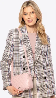 Image de Sac à bandoulière Wittchen pour femme en similicuir rose