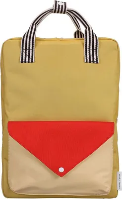 Produktbild von Sticky Lemon backpack large | wonders | envelope | reed green - Weiß
