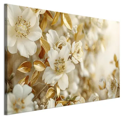 Image de LUMASOUL, tableau mural pour salon, impression sur toile, motif floral, 120x80 cm, tableau unique pour chambre, couloir, bureau et cuisine, motif photographique moderne