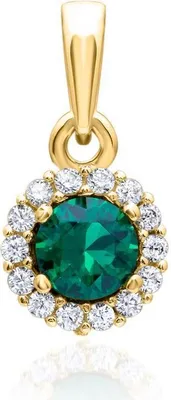 Produktbild von JEWLIX Anhänger aus 375er Gold mit Zirkonia