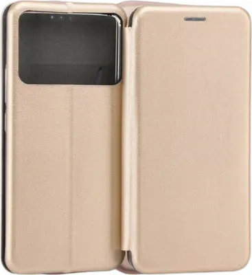 Produktbild von Beline Etui Book Magnetic Poco F6 Pro Złoty/Gold