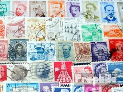 Produktbild von Briefmarken Amerika 100 verschiedene Marken
