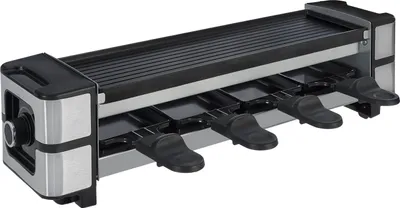 Produktbild von GUTFELS 4-Pfännchen-Raclette RACLETTE 4005 | Raclette Grill 4 Personen | 600 W | Antihaftbeschichtung | Stufenlose Regulierung