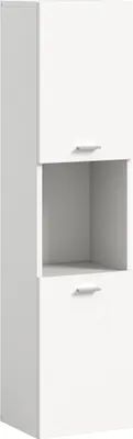 Produktbild von Hochschrank >Boston< in Weiß - 30x125x29cm (BxHxT)