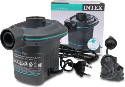 Produktbild von Intex 66640, Schlauchboote, 650 l/min, Schwarz, Kunststoff, China, AC