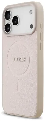Produktbild von Guess Saffiano Classic Logo Magsafe Iphone 17 Pro Max Handyhülle One Size