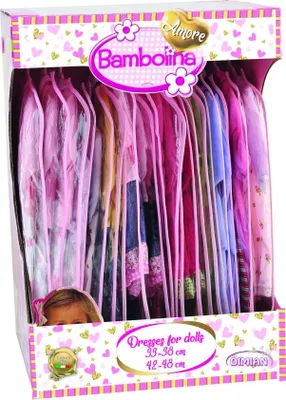 Produktbild von Poppenkleertjes voor poppen 42-48 cm - display 18 st