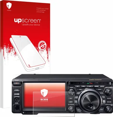 Produktbild von upscreen Schutzglas für Yaesu FT-DX10 Schutzfolie Panzer Folie Glas Display Schutz klar