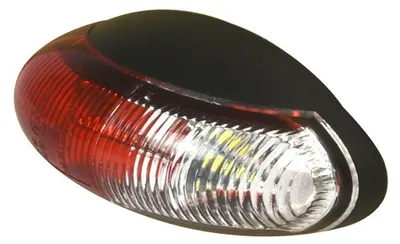 Obrázek produktu pro Obrysová obrysová lampa 10-30V červená/bílá 60x34mm LED