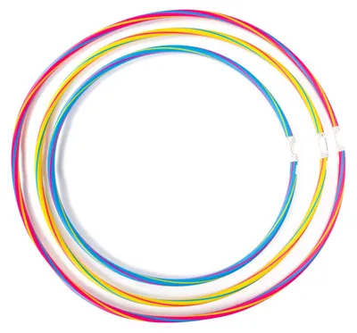 Immagine prodotto di Set di hula hoop Toi-Toys, 3 pezzi, colorati, in plastica