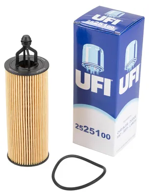 Image de Filtre à huile UFI 25.251.00 Cartouche filtrante pour FIAT Freemont (345), pour JEEP WRANGLER III (JK), pour CHRYSLER GRAND VOYAGER V (RT), pour LANCIA Voyager (404)