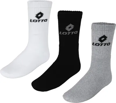 Immagine prodotto di Lotto – Confezione da 3 paia di calzini da tennis colorati 39-42 Lotto