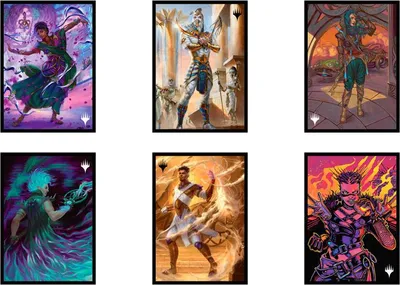 Produktbild von 100 Ultra Pro Sleeves - Aetherdrift (66x91mm)