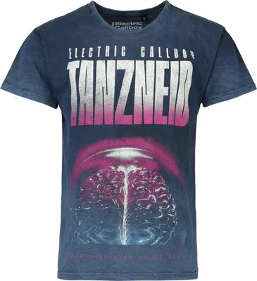Produktbild von Electric Callboy T-Shirt Herren TANZNEID Glow blau L