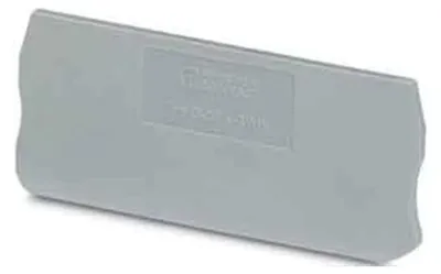 Produktbild von Phoenix Contact D-St 4-TWIN, Anschlussblockabdeckung, 1 Stück(e), Grau, 2,2 mm, 71,5 mm, 29 mm