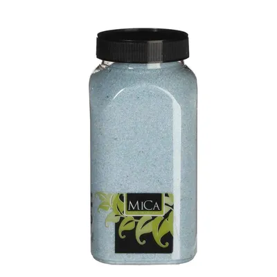 Produktbild von Mica Decorations Dekoration Sand hellblau 650 ml 1 kg