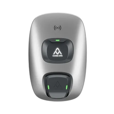 Obrázok produktu pre Charge Amps Dawn Professional, Strieborná, Čierna, Múr, Hliník, 1.6J, Type 2, Skrat