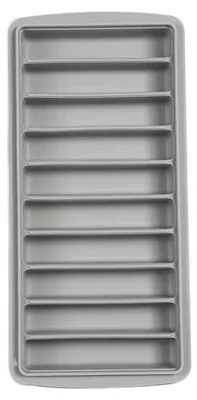 Produktbild von Eiswürfelform, längliche Eisstäbchenform mit Deckel, wiederverwendbar, für Sportflaschen mit kleiner Öffnung, Saftflaschen, Cocktailpartys