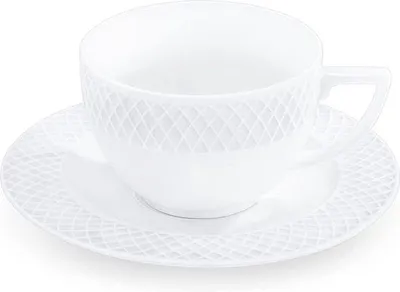 Produktbild von Elegantes Kaffee-Set 12-tlg. für 6 Pers. weiß 240ml