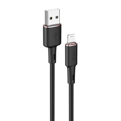 Obrázok produktu pre ACEFAST C2-02, 1,2 m, Lightning, USB A, Samec, Samec, Čierna