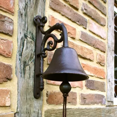 Produktbild von Glocke historische Gartenglocke, an der Haustür wie antik + mit tollem Klang