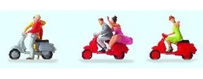 Produktbild von Preiser Vespa Fahrer 10607